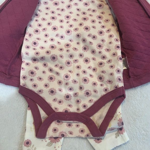 Chickpea 3 Piece baby Outfit 3-6 M NWT - Picture 6 of 6